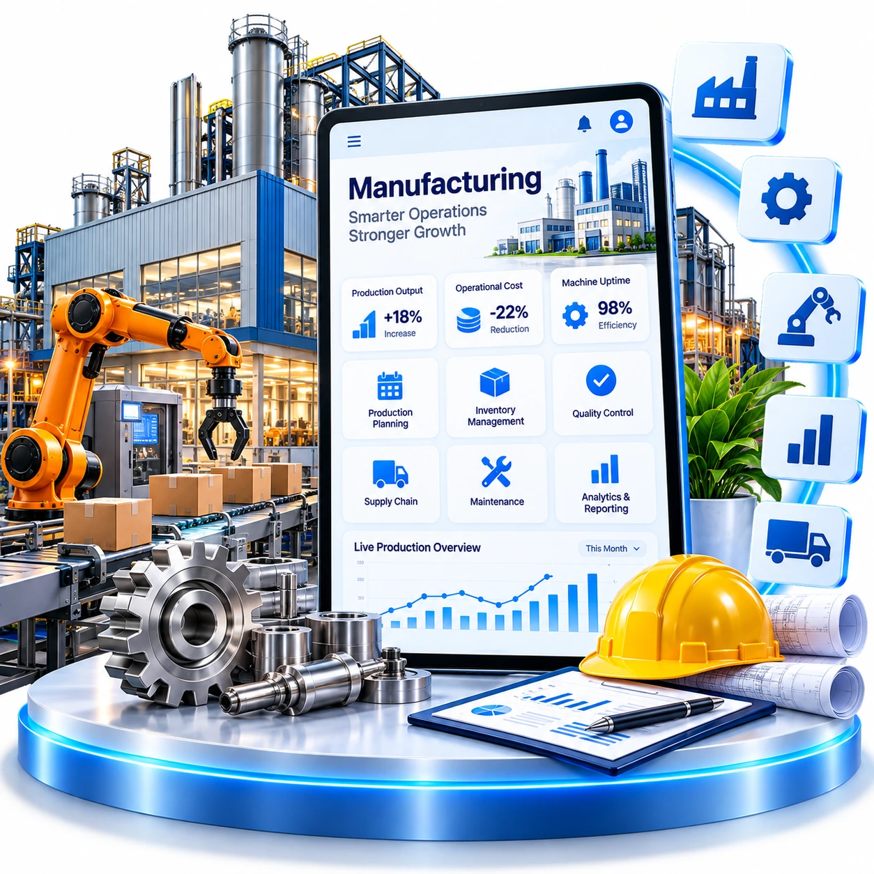 Manufacturing and industrial automation